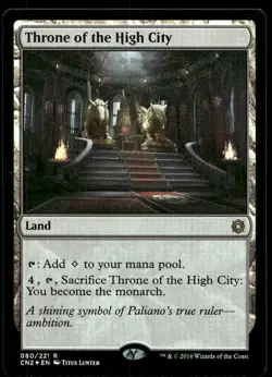 FOIL THRONE OF THE HIGH CITY CONSPIRACY: TAKE THE CROWN MAGIC: THE GATHERING LP - Image 1