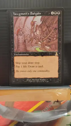 mtg YAWGMOTH'S BARGAIN NM Urza's Destiny 75/143 Reserve List -Argo- - Image 3
