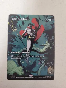 Lord of Atlantis (Borderless) - MTG Marvel Heroes Eternal-Legal - Image 1