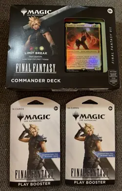 Magic the Gathering Final Fantasy Commander Deck Limit Break Cloud FFVII - Image 1