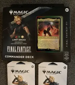 Magic the Gathering Final Fantasy Commander Deck Limit Break Cloud FFVII - Image 2