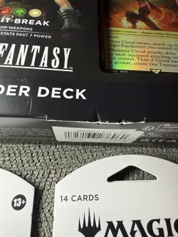 Magic the Gathering Final Fantasy Commander Deck Limit Break Cloud FFVII - Image 4