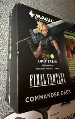 Magic the Gathering Final Fantasy Commander Deck Limit Break Cloud FFVII - Image 5