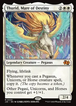 Thurid, Mare of Destiny [J25] #33 NM MTG - Image 1