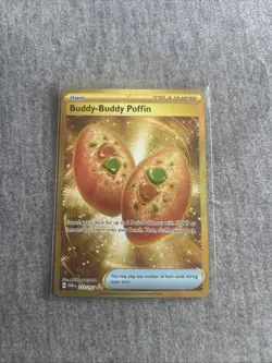 Pokemon TCG Buddy-Buddy Poffin Scarlet & Violet Twilight Masquerade Card 223/167 - Image 1