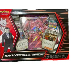 Pokemon TCG Team Rocket’s Mewtwo EX Box - NEW SEALED - Image 1