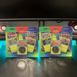 2x Pokemon TCG Mega Evolution 2 Pack Blister Oddish Gloom Vileplume Promo SEALED - Image 1