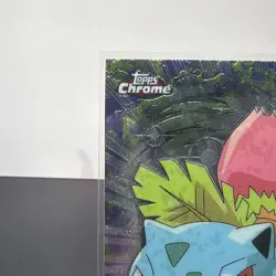 2000 Topps Chrome Pokemon Ivysaur #02 Series 1 - Image 3