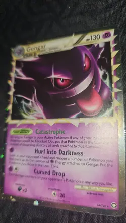 Pokemon Gengar Prime Ultra Rare Triumphant 94/102 Stage 2 Psychic Holo NM- - Image 2