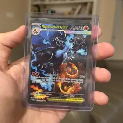 Pokemon TCG Mega Charizard X EX Secret Rare Full Art Holo English 360 HP 125/094 - Image 1