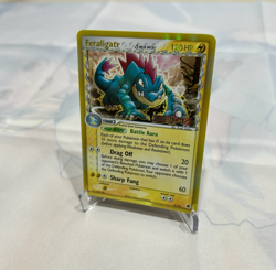 Pokemon 2006: Feraligatr 2/101 - Holo Rare - Stamped EX Dragon Frontiers Card ⚡ - Image 3