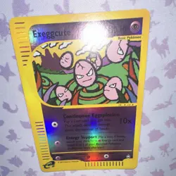 Pokemon TCG Exeggcute Aquapolis Reverse Holo Common 50 HP 077/147 English 2002 - Image 3