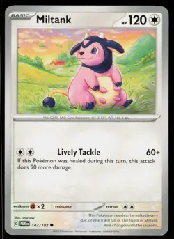 Miltank 147/182 Common Paradox Rift Pokemon Near Mint - Image 1