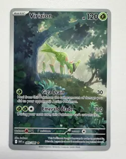 Pokemon Virizion 095/086 Sv: White Flare IR Holo English Basic HP 120 - Image 1