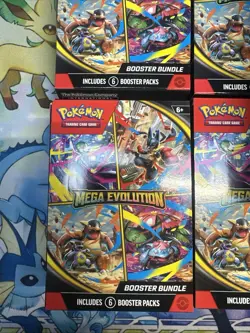 Pokemon TCG Mega evolutions Booster Bundle Empty No cards - Image 2