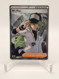 N's Plan 163/086 Sv: Black Bolt Holo Pokemon NM + - Image 1