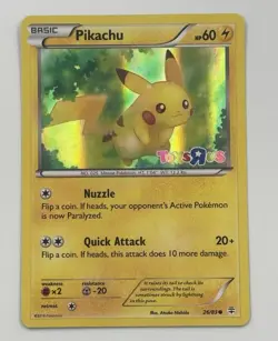(Pristine!) Pokemon Pikachu 26/83 Generations Toys R Us Stamped Holo Promo - Image 1