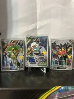 First Partner Series 2 Illustration Collection: Unova Starters Gen 5 Pokemon TCG - Image 1