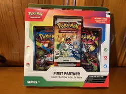 Pokemon First Partner Illustration Series 1 Box Promo Booster Charmander - Image 1