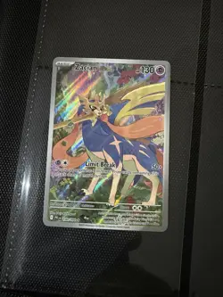 Zacian 100/094 Full Art Illustration Rare – Pokemon TCG PFL EN 2025 – NM🔥 - Image 2