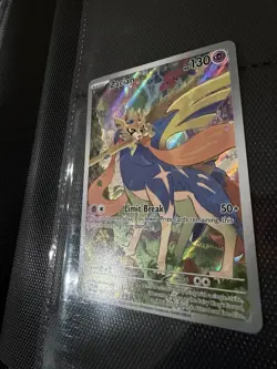 Zacian 100/094 Full Art Illustration Rare – Pokemon TCG PFL EN 2025 – NM🔥 - Image 3