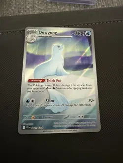Pokemon Dewgong 097/094 IR Illustration Rare Phantasmal Flames - Image 2