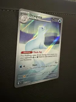 Pokemon Dewgong 097/094 IR Illustration Rare Phantasmal Flames - Image 3