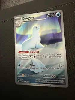 Pokemon Dewgong 097/094 IR Illustration Rare Phantasmal Flames - Image 4
