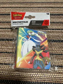 Pokemon TCG Mega Evolution Mini Portfolio - NO PACK - NEW - MINT - BINDER ONLY - Image 1