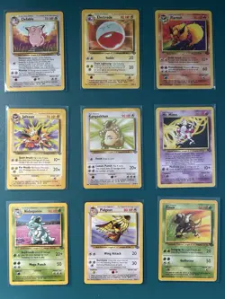 1999 Pokemon JUNGLE Set COMPLETE Unlimited Edition NON HOLO Cards #17-64 LP NM - Image 1