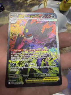 Pokemon Mega Gengar Ex 284/217 Special Illustration Rare Pokemon Ascended Heroes - Image 3