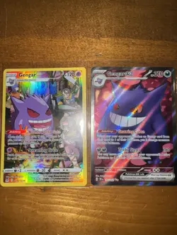 Pokemon TCG Gengar TG06/TG30 + Gengar ex 193/162 Holo Foil 2-Card Lot - Image 1