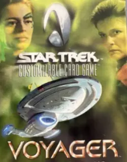 Satr Trek CCG Voyager ALMOST Complete Set 209/218 Cards NM - Image 1