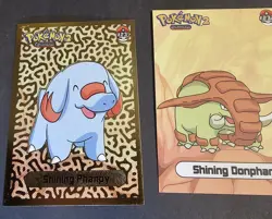 PHANPY X DONPHAN LOT - POKEMON SHINY INFINITY HOLO - Image 1