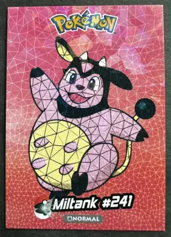 MILTANK - POKEMON JOHTO CRYSTAL CARD COLLECTION CRACKED CCG ICE HOLO - Image 1