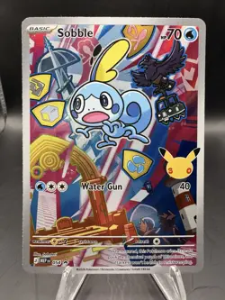 Pokemon Sobble #054 First Partner Series Vol. 2 30th Anniversary Holo Promo NM - Image 1