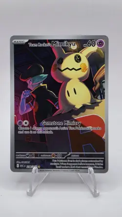 TEAM ROCKET's MIMIKYU 238/217 ME: ASCENDED HEROES POKEMON ILLUSTRATION RARE ++ - Image 1