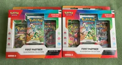 Pokemon TCG First Partner Illustration Collection Series 2 Box - Factory Sealed - Image 1