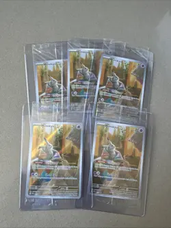 Pokemon TCG Mimikyu SVP 075 Paldean Fates Holo Black Star Promo Sealed - Image 1
