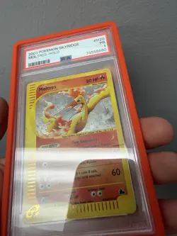 2003 Pokemon Skyridge Moltres Holo #H20/H32 PSA 1 - Image 2