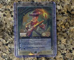 Disney Lorcana Woody Jungle Guide FOIL Set champs Top 8 promo - Image 1