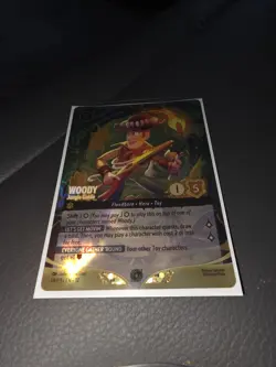Disney Lorcana Woody Jungle guide 54/P3 Foil promo wilds unknown set champs - Image 2
