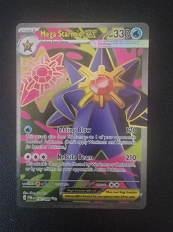 Mega Starmie EX 102/088 Perfect Order Gradable - Image 1