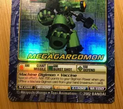 Digimon St-139 MegaGargomon S-Foil Holo Digimon Street Starter Card - Image 3