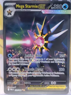 Pokemon Mega Starmie ex SIR 118/088 Special Illustration Rare Perfect Order NM - Image 2