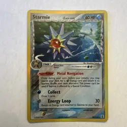 Pokemon TCG Starmie (Delta) EX Delta Species 15/113 Reverse Holo Holo Rare - Image 1