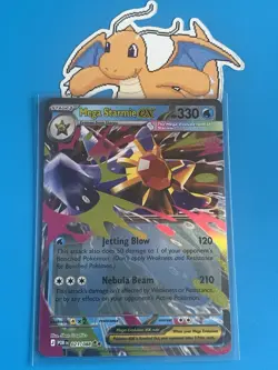 Mega Starmie ex 021/088 Me03: Perfect Order Holo - Image 1