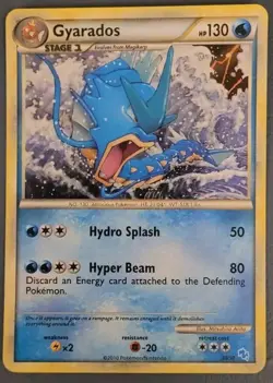 Pokemon Gyarados - 30/30 - Holo Rare Promo HGSS Heartgold TCG - Pokemon card - Image 1