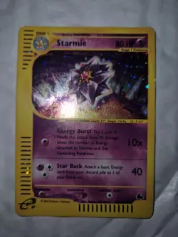 Pokemon Starmie Holo Card Skyridge H28/H32 - Image 1