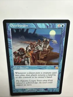 Overburden Prophecy Regular 2000 Magic: The Gathering Card LP/NM - Image 2